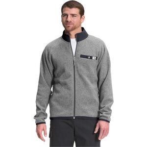 The North Face Men’s Gray Gordon Lyons Full Zip Fleece Jacket Size Medium